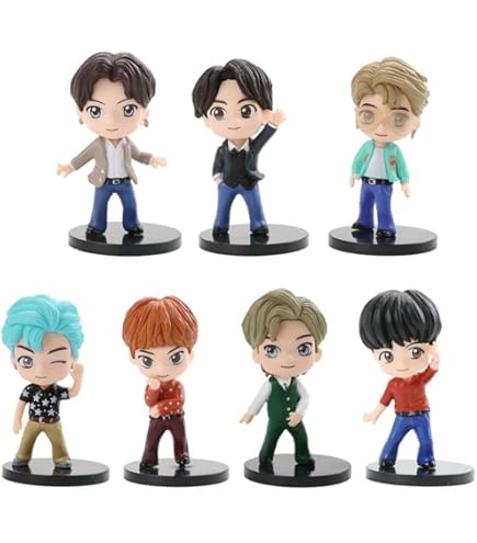 BTS Toy Story フィギュア 7体セット Amazon.co.jp: BTS防弾少年団フィギュアBTSミニドールドール